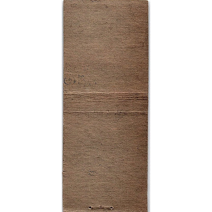 Toppers Cigarettes United Cigar Whelan Stores Vintage Matchbook Cover SC7-Y5