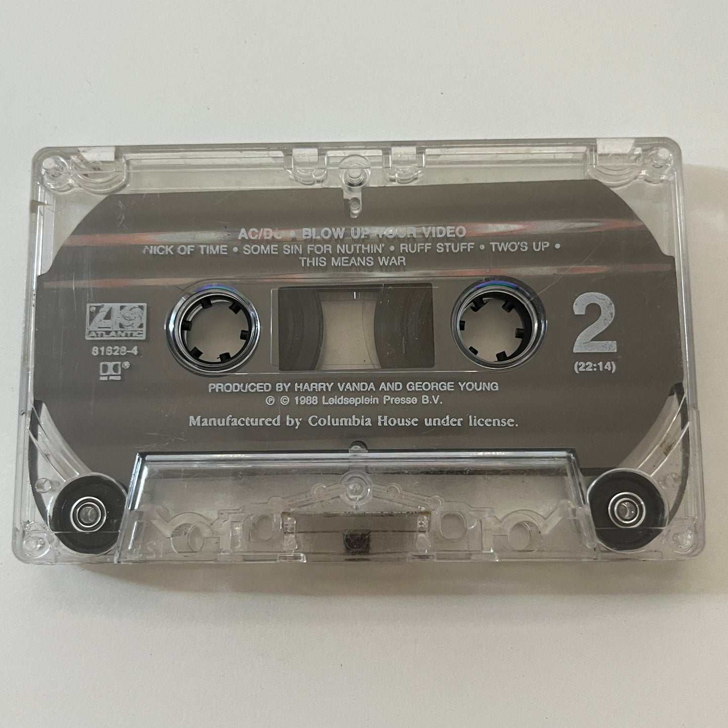 AC/DC Blow Up Your Video Cassette Tape TB6-OT1