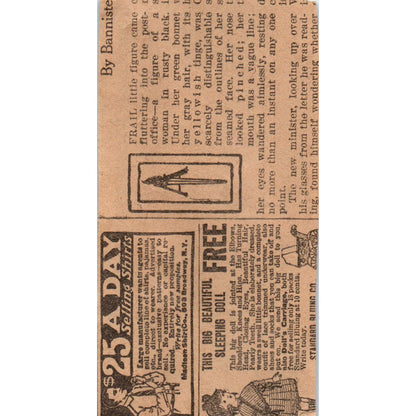 E.D. Life Chicago Keystone Moviegraph Free Contest 1923 Magazine Ad Clip AE1-3