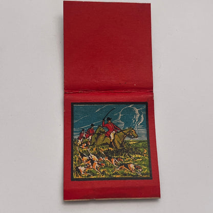 Fox Hunt Colgate Match Aristocrat Vintage Matchbook Cover MM2-7