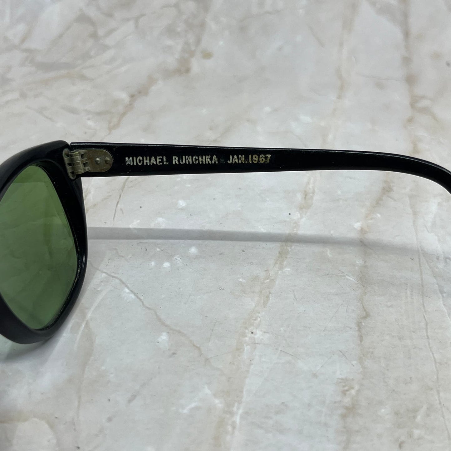 1967 Personalized Eyeglasses Frames Michael Runchka Swoyersville PA TD5G3-10