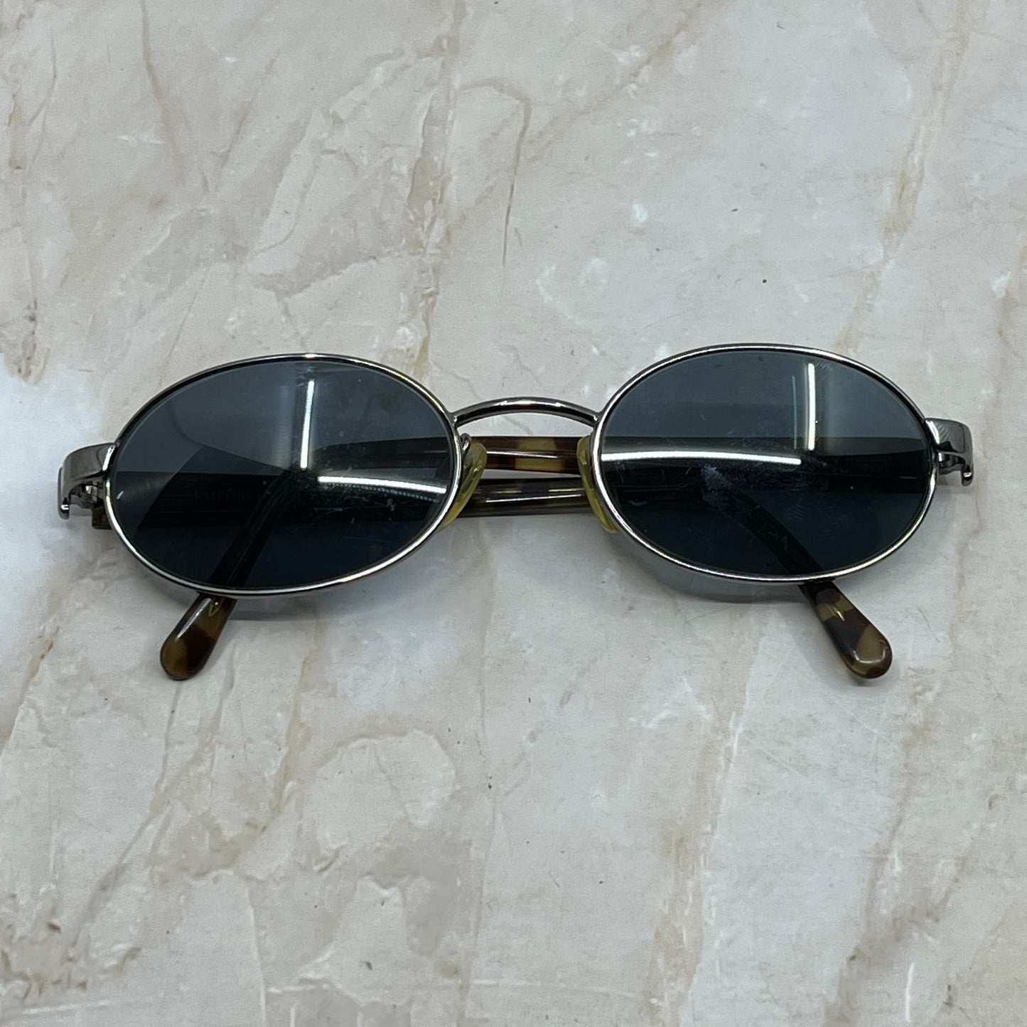 Vintage Florence Emporio Armani Italy Sunglasses Eyeglasses Frames TD5G4-4