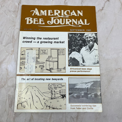 1985 Sept American Bee Journal Magazine Bees Beekeeping Honey M8