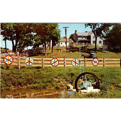 Amish Homestead Lancaster Pennsylvania Dutch Country Postcard PD8