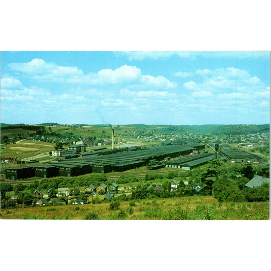 Pullman-Standard Car Mfg Co Pennsylvania Dutch Country Postcard PD7