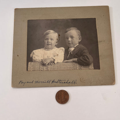 Fay & Merrill Battershall Longs Studio Edgerton Victorian CDV Card Photo H4-2