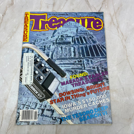 1980 Nov - Treasure Magazine - Treasure Hunting Metal Detecting Gold Coins M10