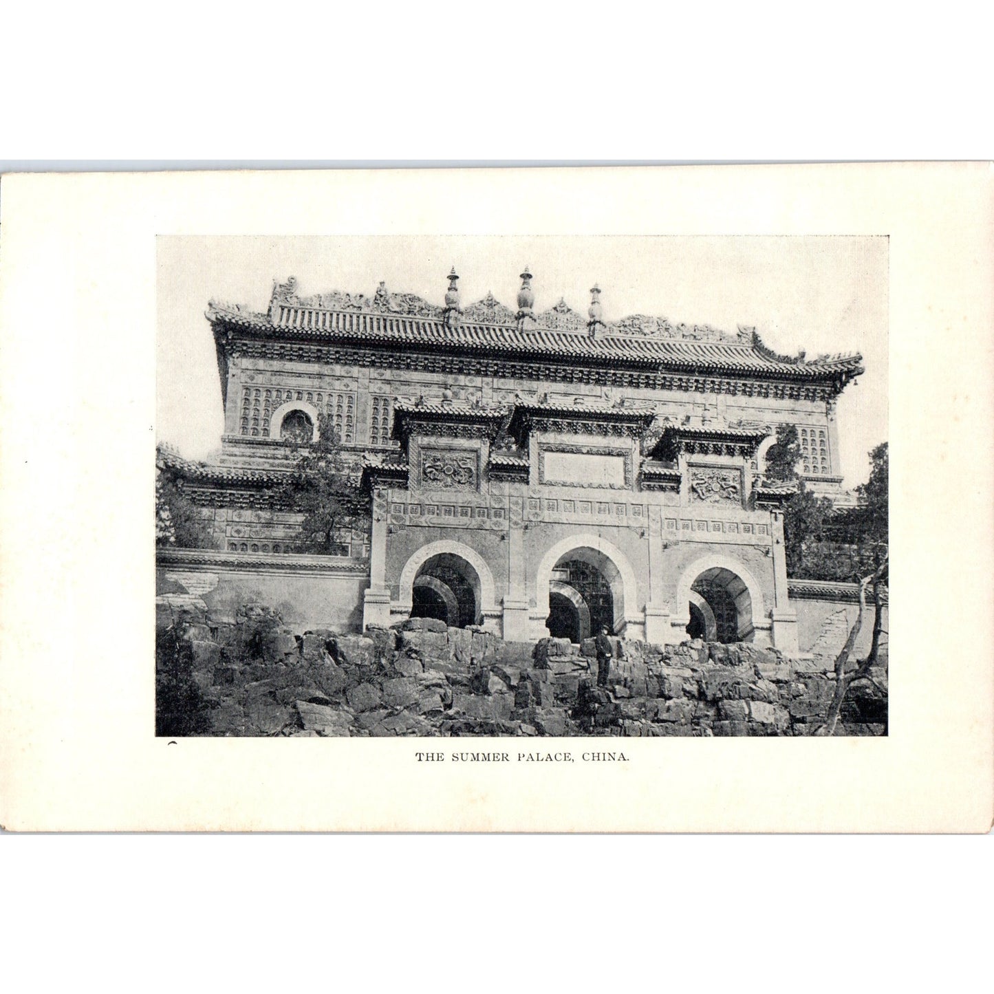 The Summer Palace China 1901 Original Print AD8-H9