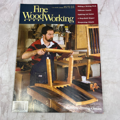 Building Dining Chairs - Apr 1990 No 81 Taunton's Fine Woodworking Magazine M34