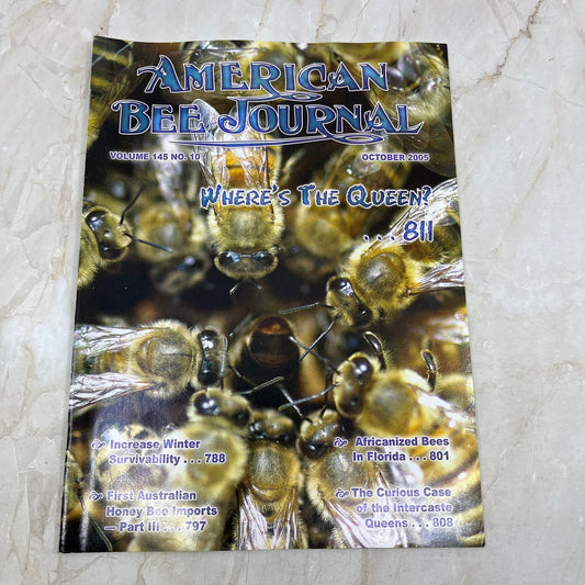 2005 Oct American Bee Journal Magazine Bees Beekeeping Honey M7