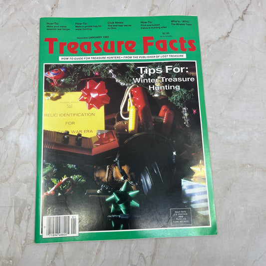 1992 Dec/Jan - Treasure Facts Magazine - Treasure Hunting Metal Detecting M17