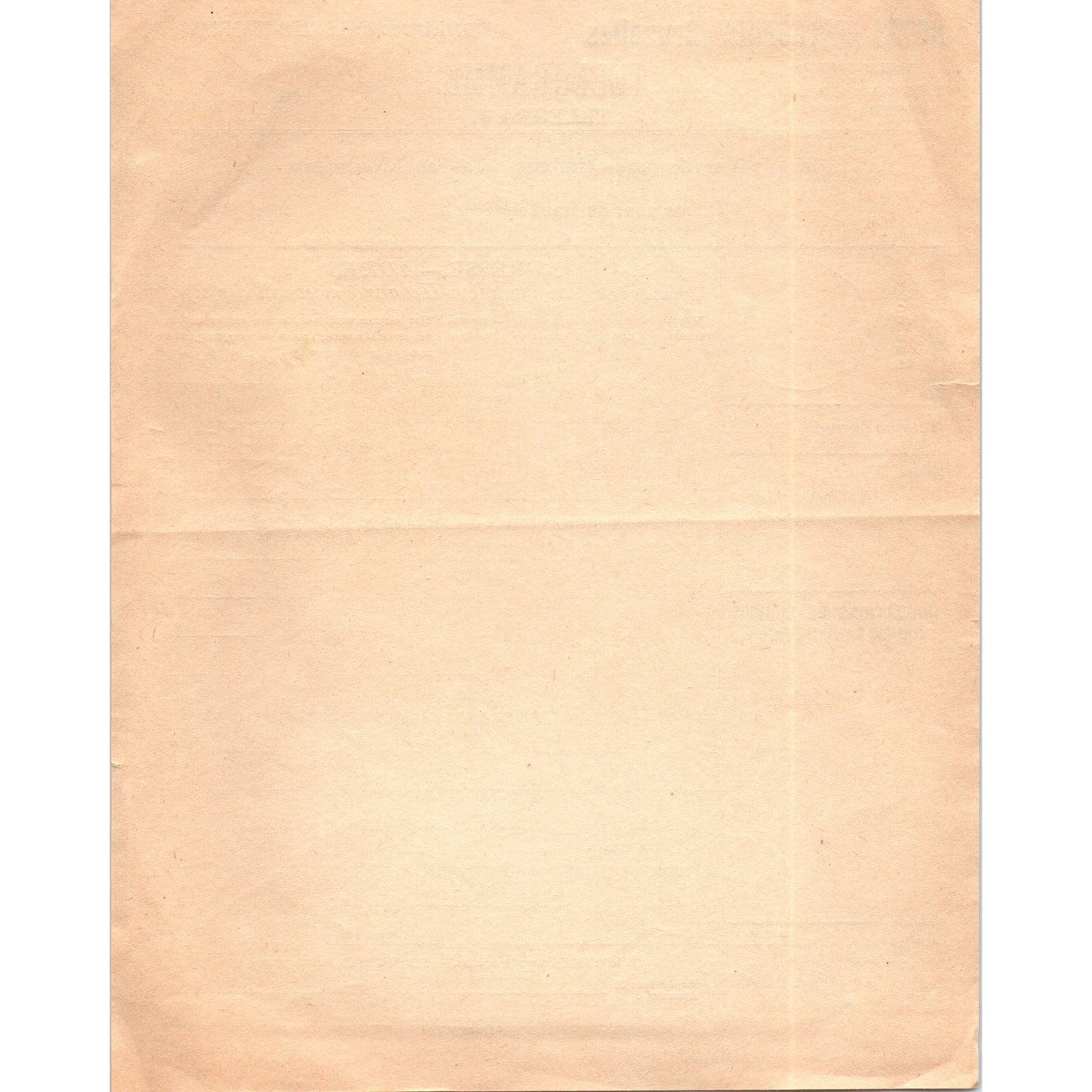 1960s Hotel Brussels Bruxelles Blank Telegram Form AF7-E10