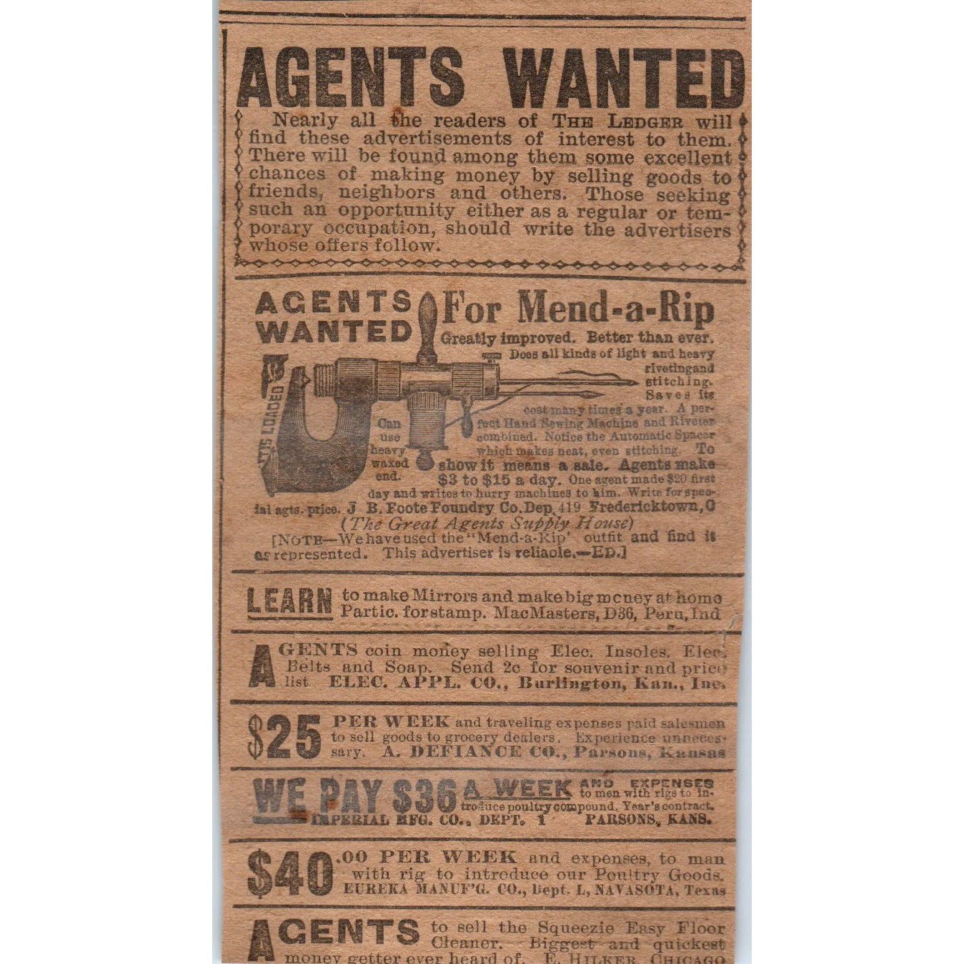 Tobacco Kills Skeleton Rogers Drug & Chemical Co Cincinnati OH 1906 Ad AB6-CL1