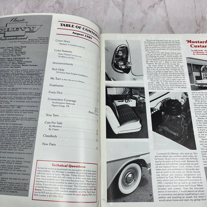 Firewall Forward Detail - '55, '56, '57 Classic Chevy World - Aug 1989 M31