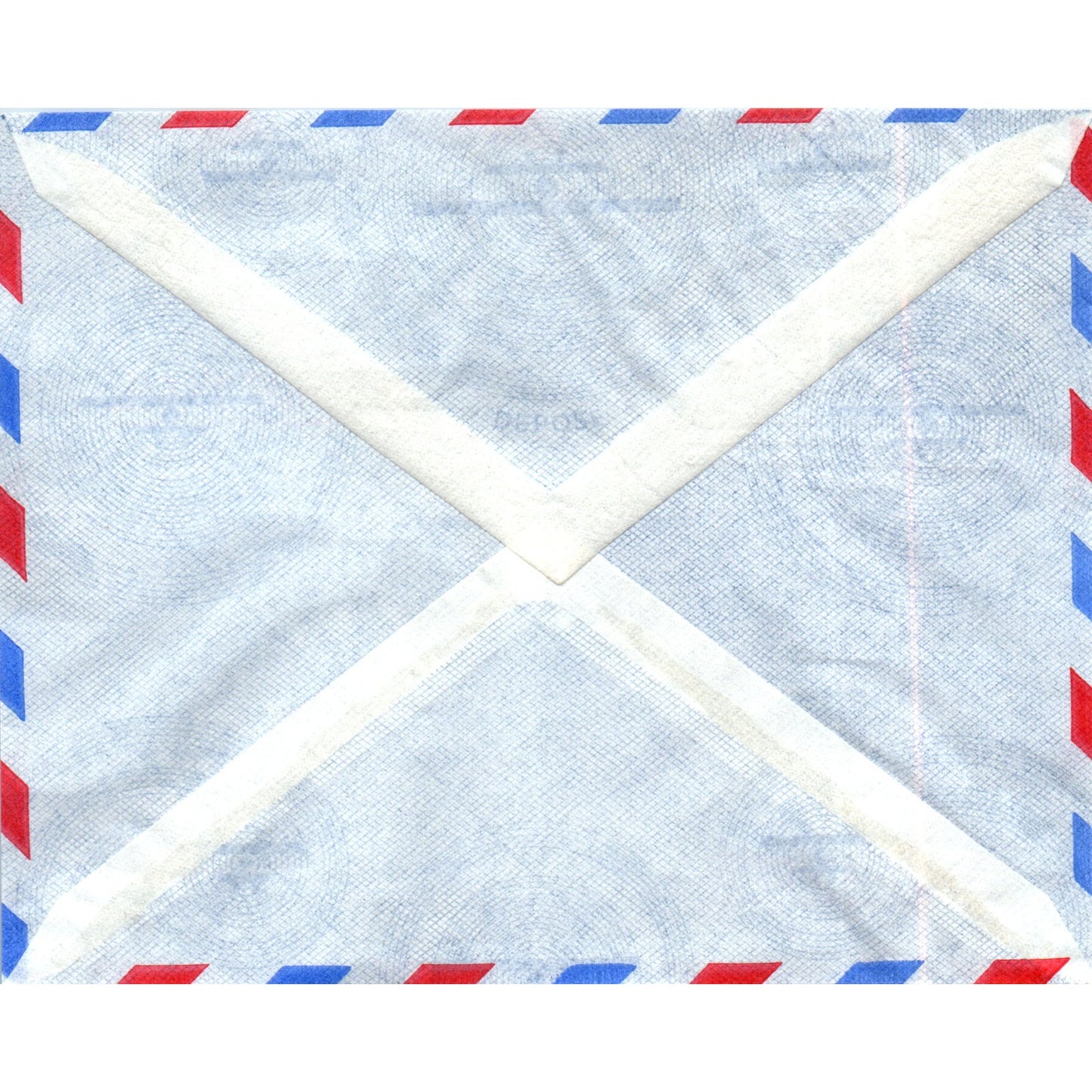 1960s Hotel Metropole Bruxelles Empty Unused Air Mail Envelope AF7-E10