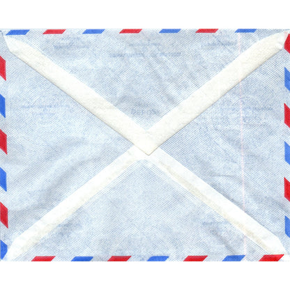1960s Hotel Metropole Bruxelles Empty Unused Air Mail Envelope AF7-E10