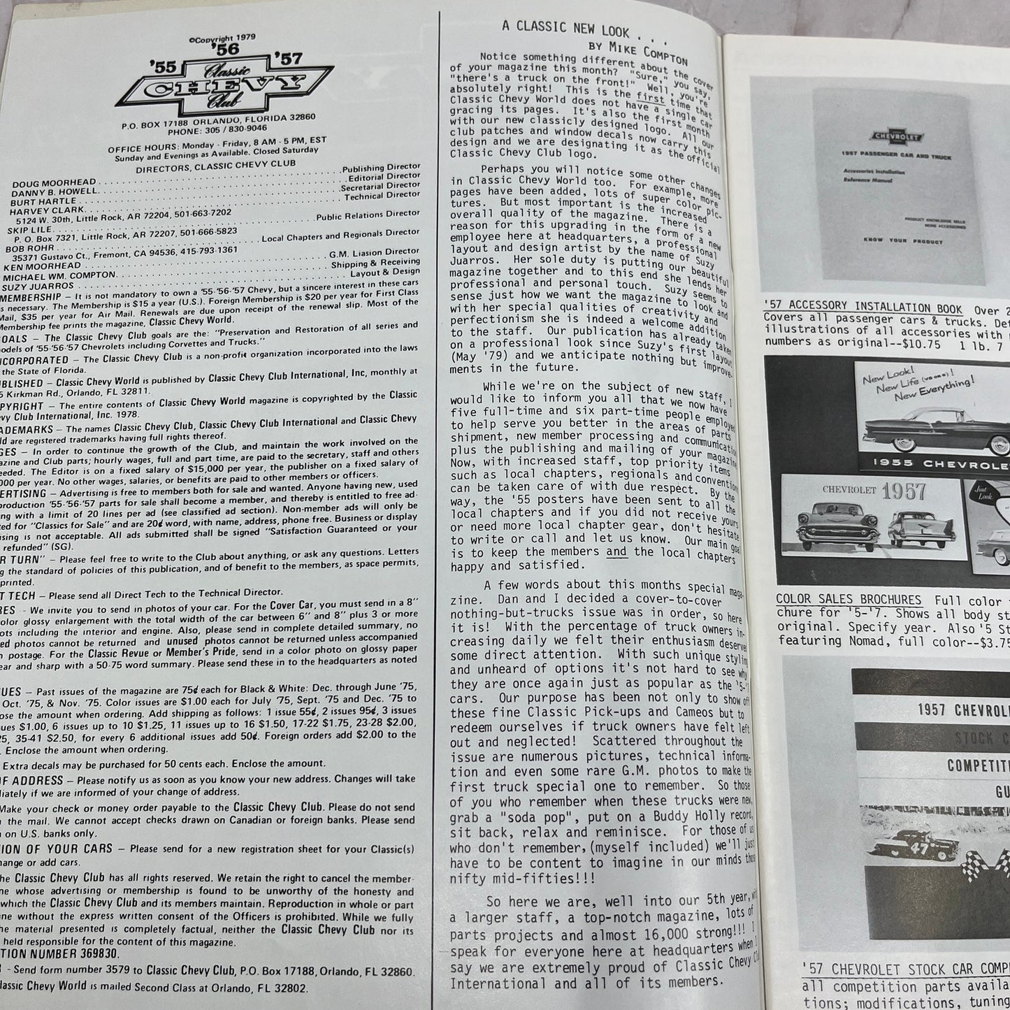 Truck Special - '55, '56, '57 Classic Chevy World Magazine - Jun 1979 M30