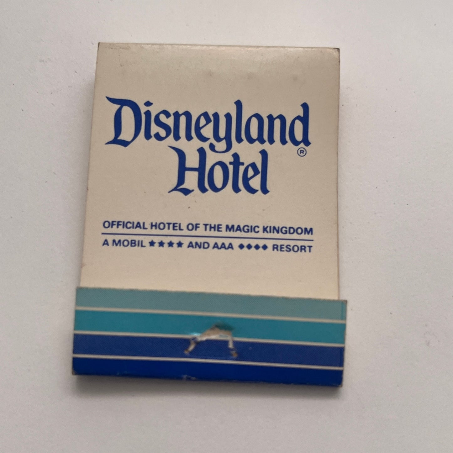 Disneyland Hotel Anaheim CA Vintage Matchbook Cover TB8-MB-6