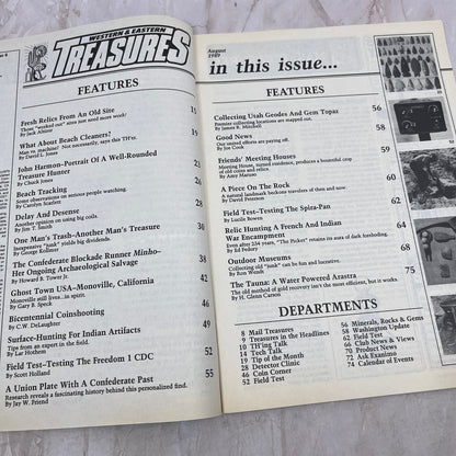 1989 Aug - Western & Eastern Treasures Magazine - Treasure Hunting Gold M11