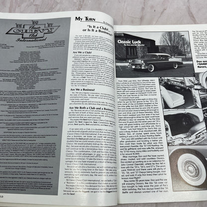Radiator Restoration - '55, '56, '57 Classic Chevy World Magazine - Mar 1988 M31