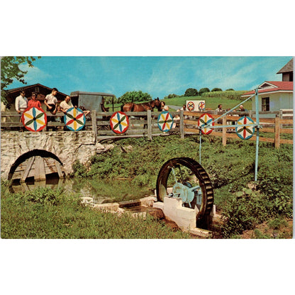 The Amish Homestead Lancaster Pennsylvania Dutch Country Postcard PD7