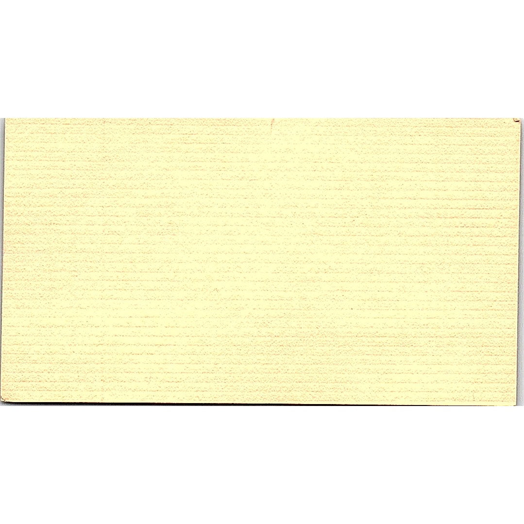 George J McClure DDS Dentist Pasadena TX Vintage Business Card SE3-B15