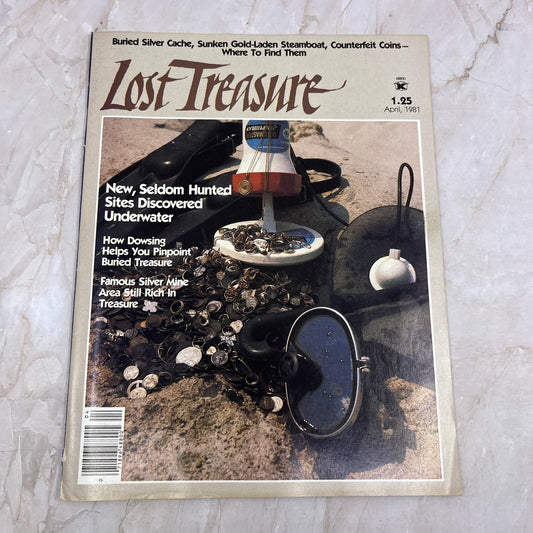 1981 April - Lost Treasure Magazine - Treasure Hunting Gold Prospecting M15