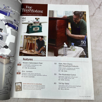 Adirondack Chair - Feb 2019 No 273 - Taunton's Fine Woodworking Magazine M36