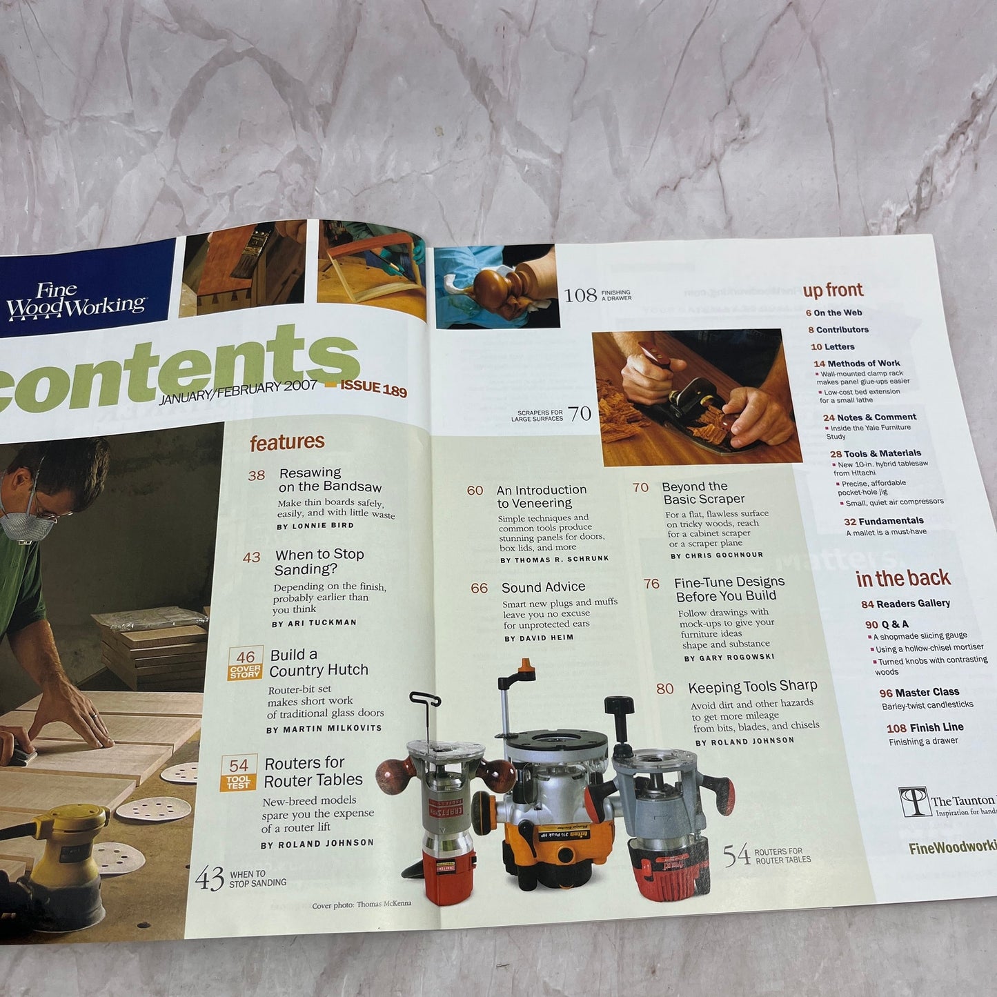 Cabinet Doors Made Easy - Feb 2007 No 189 - Fine Woodworking Magazine M36