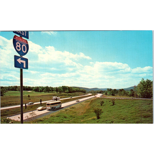 The Keystone Shortway Interstate Route White Haven PA Vintage Postcard PE4