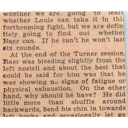 Joe Hutton Hamline University Football 1935 Minneapolis Journal Article AE7-N6
