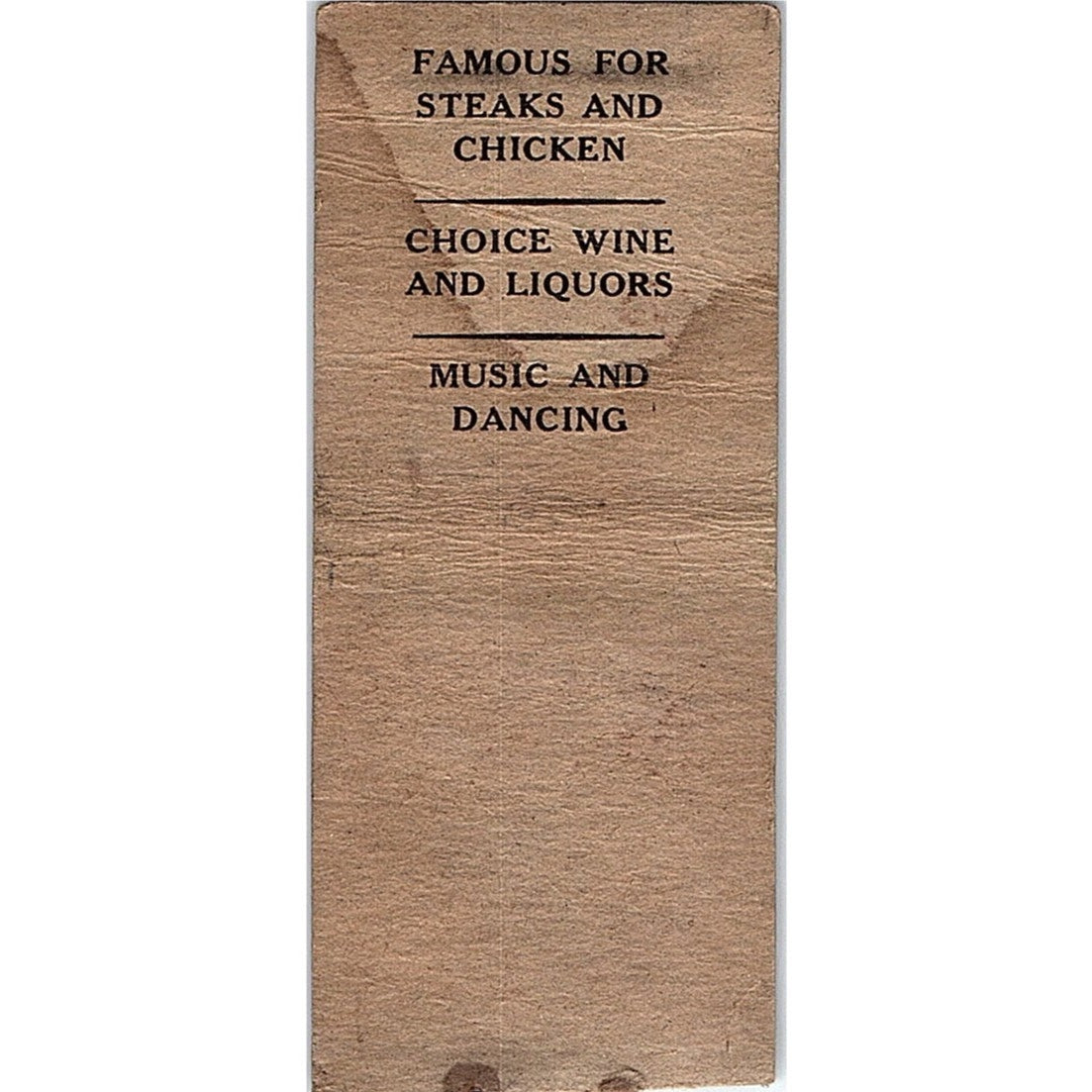 Kenilworth Inn Lincolnwood IL Pinup Vintage Matchbook Cover SE5-Y1