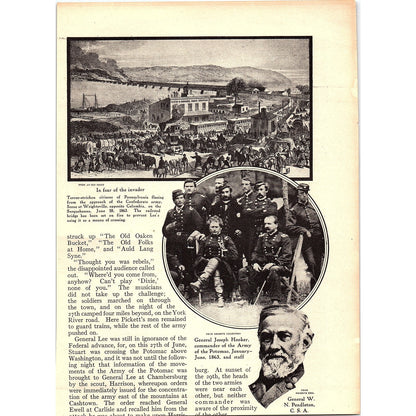 c1910 Children at a Social Worth Brehm Antique Art Print 6x9 V4