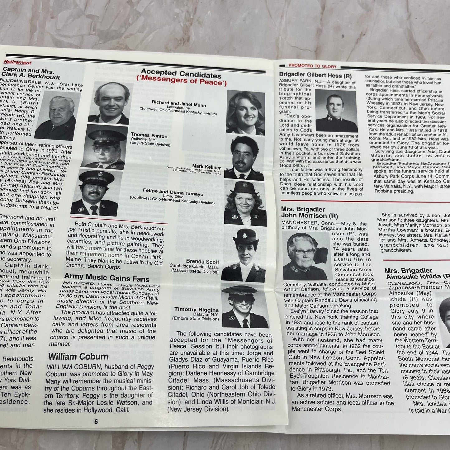 1985 Sept Salvation Army Good News Newsletter International Youth Congress AE4