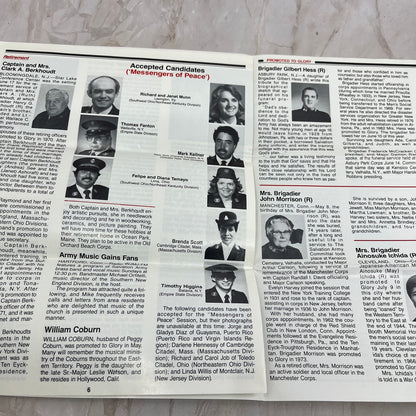 1985 Sept Salvation Army Good News Newsletter International Youth Congress AE4