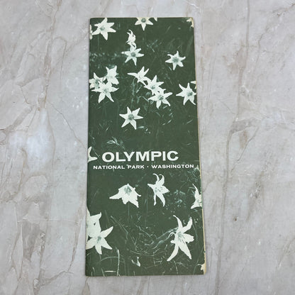 1967 Olympic National Park Washington Vintage Travel Brochure TI8-S3