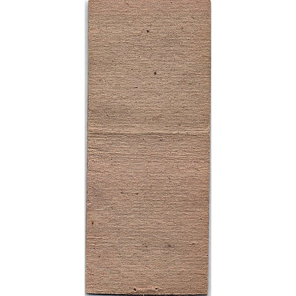 Phil's Resort Clam Lake Siren WI Sally & Stan Filipiak Pinup Matchbook SC7-Y7