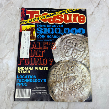 1982 Aug - Treasure Magazine - Treasure Hunting Metal Detecting Gold Coins M10
