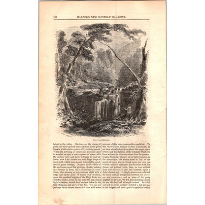 The Catskills by T. Addison Richards - 7 Pages 1854 Article I19