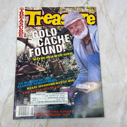 1986 Aug - Treasure Magazine - Treasure Hunting Metal Detecting Gold Coins M10
