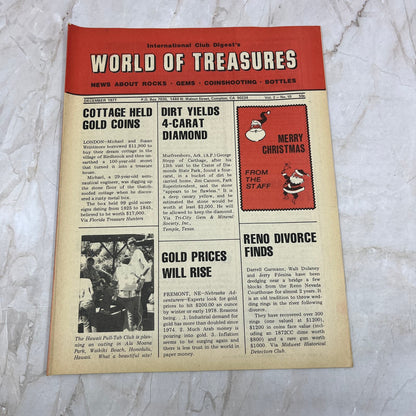 1977 Dec - International Club Digest World of Treasures Magazine Newsletter M16