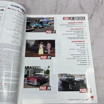 64 Stand Out Thurman Tuel Beloit OH - Classic Chevy World Magazine May 2005 M29