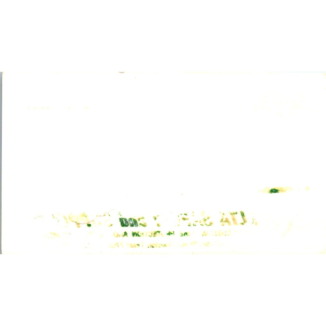 Alvin H Al Sharp Du Pont Houston Vintage Business Card SE3-B10