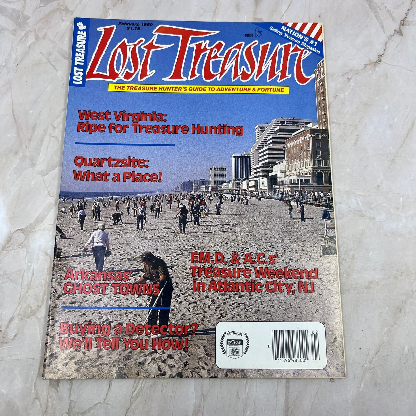 1989 Feb - Lost Treasure Magazine - Treasure Hunting Gold Prospecting M14