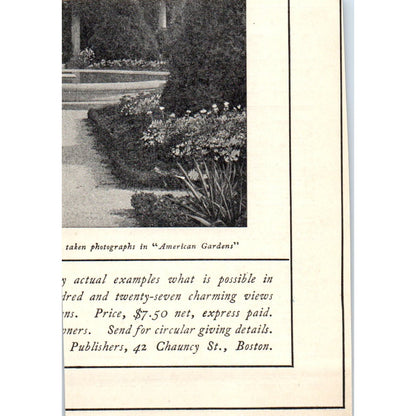 Draughtsman Letters & Lettering Bates & Guild Boston c1905 Victorian Ad AE9-MA7