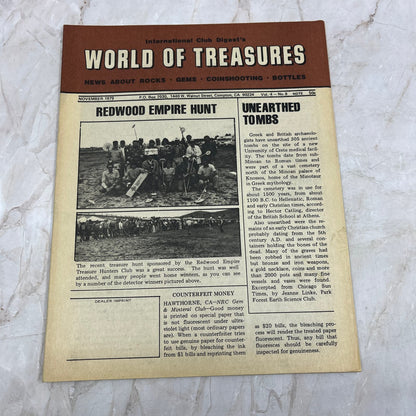 1979 Nov - International Club Digest World of Treasures Magazine Newsletter M16