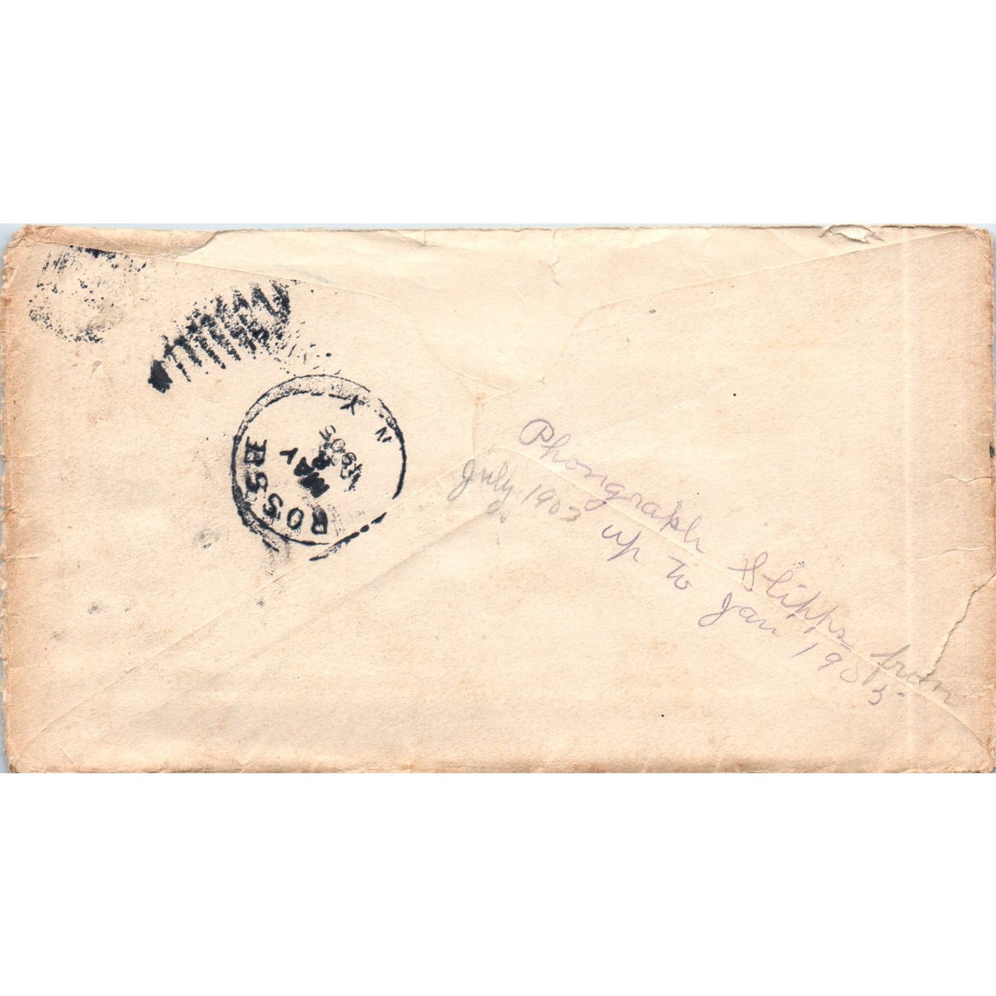 1905 De Witt C. Aldrich Musical Periodicals Phila Postal Cover Envelope AE6