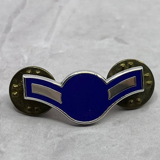 Vintage Air Force Airman First Class Rank Chevron E-3 Pin Pinback Button SB7-SPB