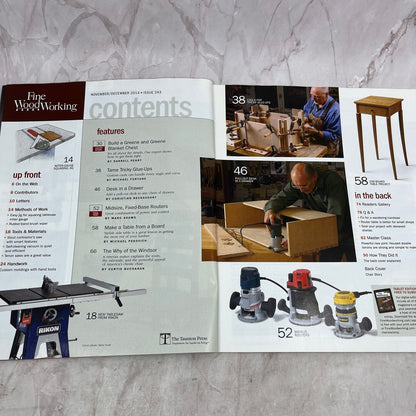 Greene and Greene Blanket Chest - Dec 2014 No 243 Fine Woodworking Magazine M35