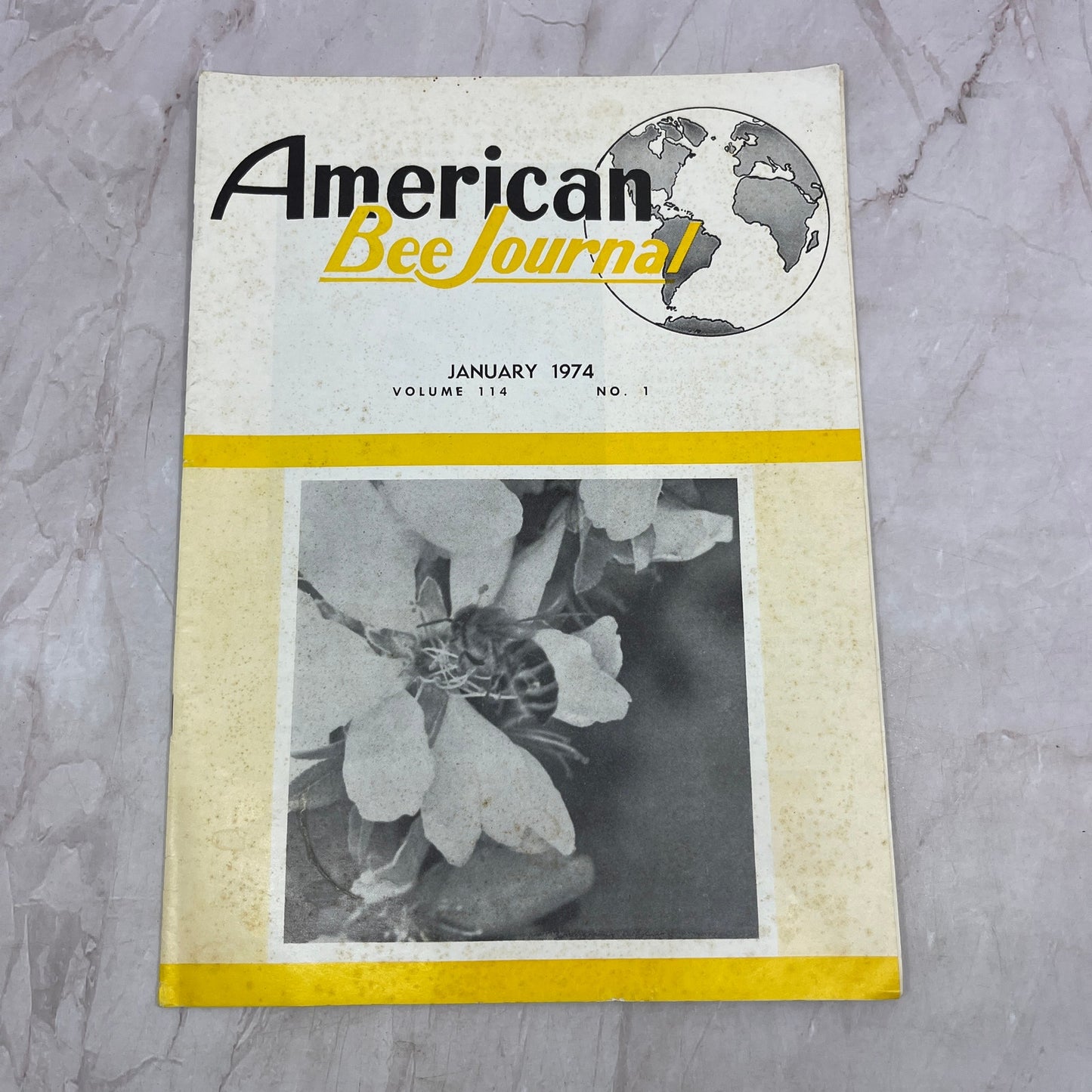 1974 Jan - American Bee Journal - Bees Beekeeping Honey M32